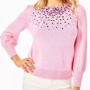Lilly Pulitzer Sequin Confetti Sweater (Gently Used)